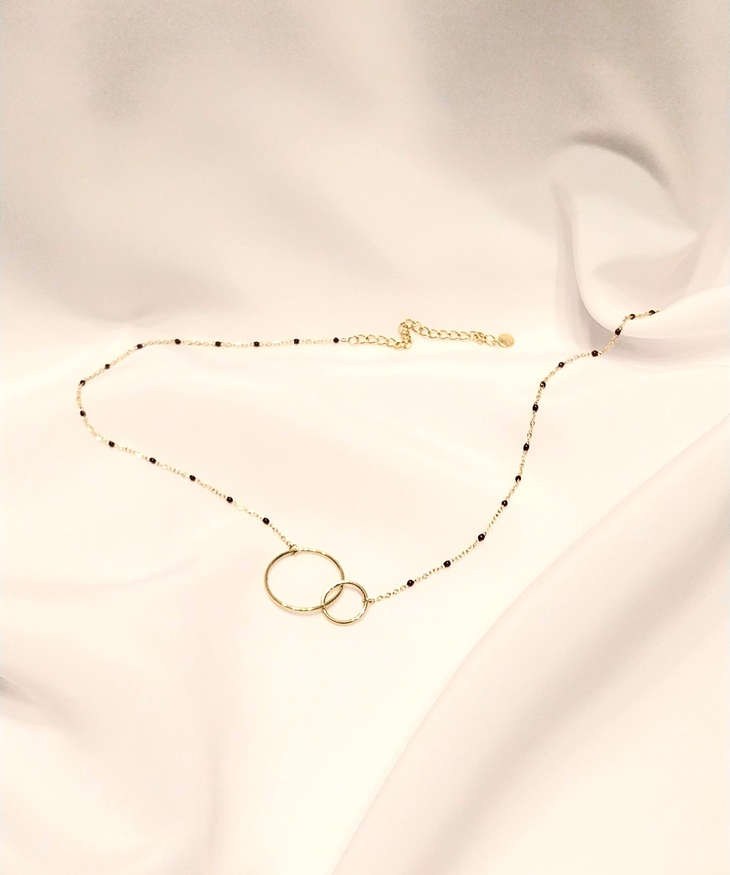 Collier doré Lin Rouge