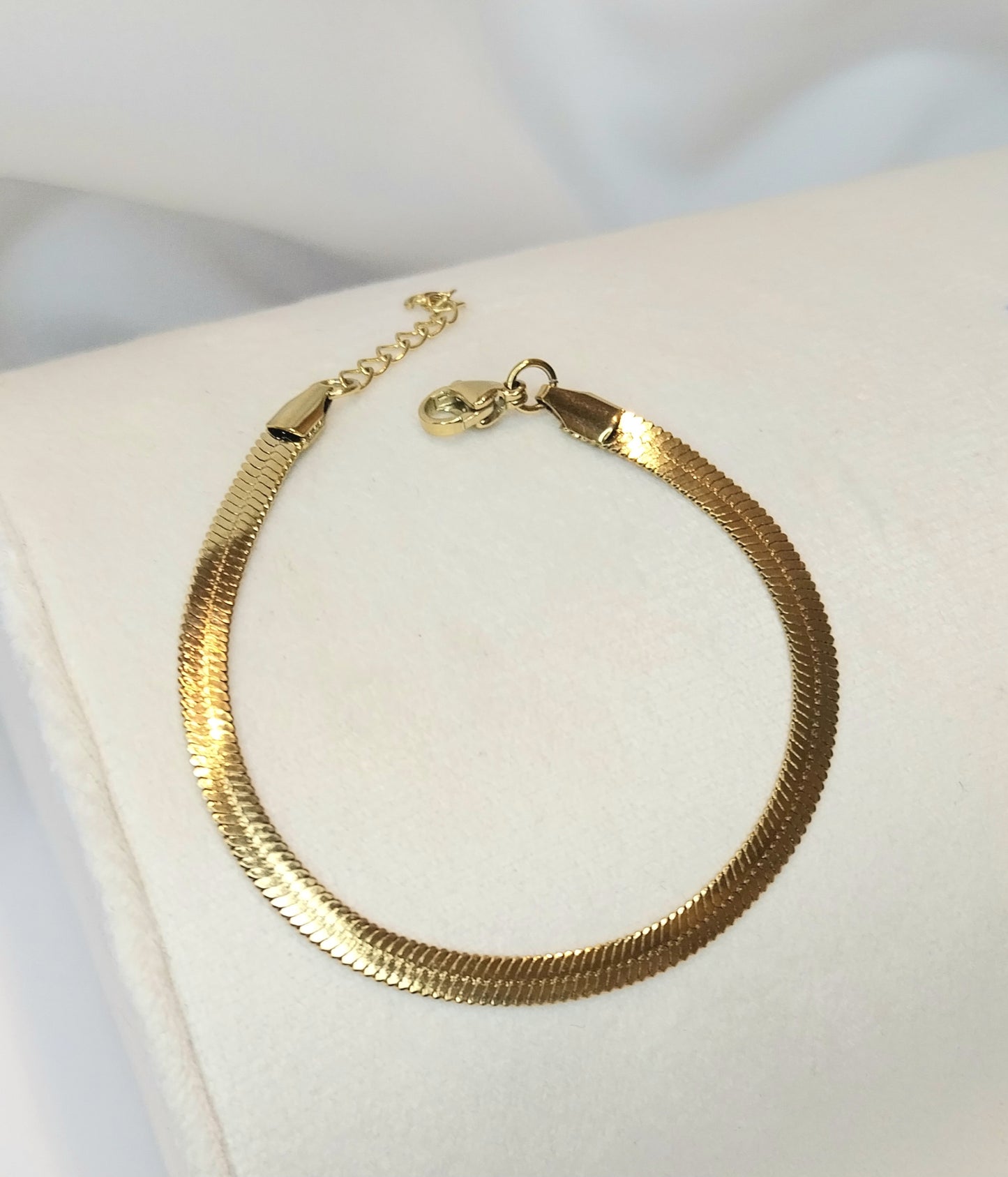 Bracelet doré Camélia