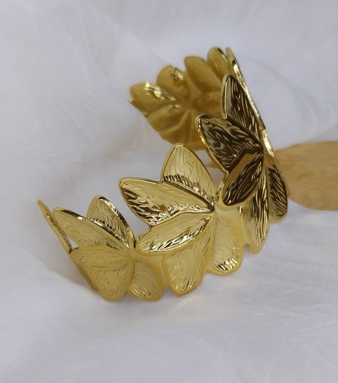 Bracelet doré Dahlia