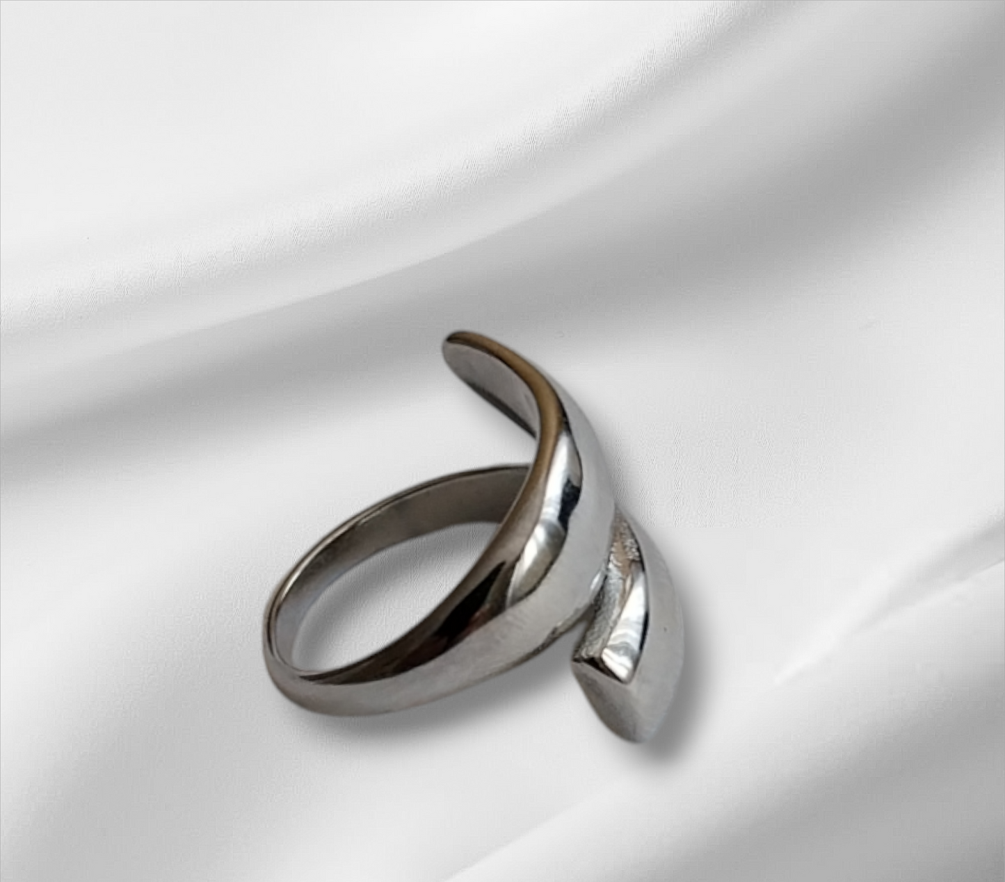 Bague argentée Capucine