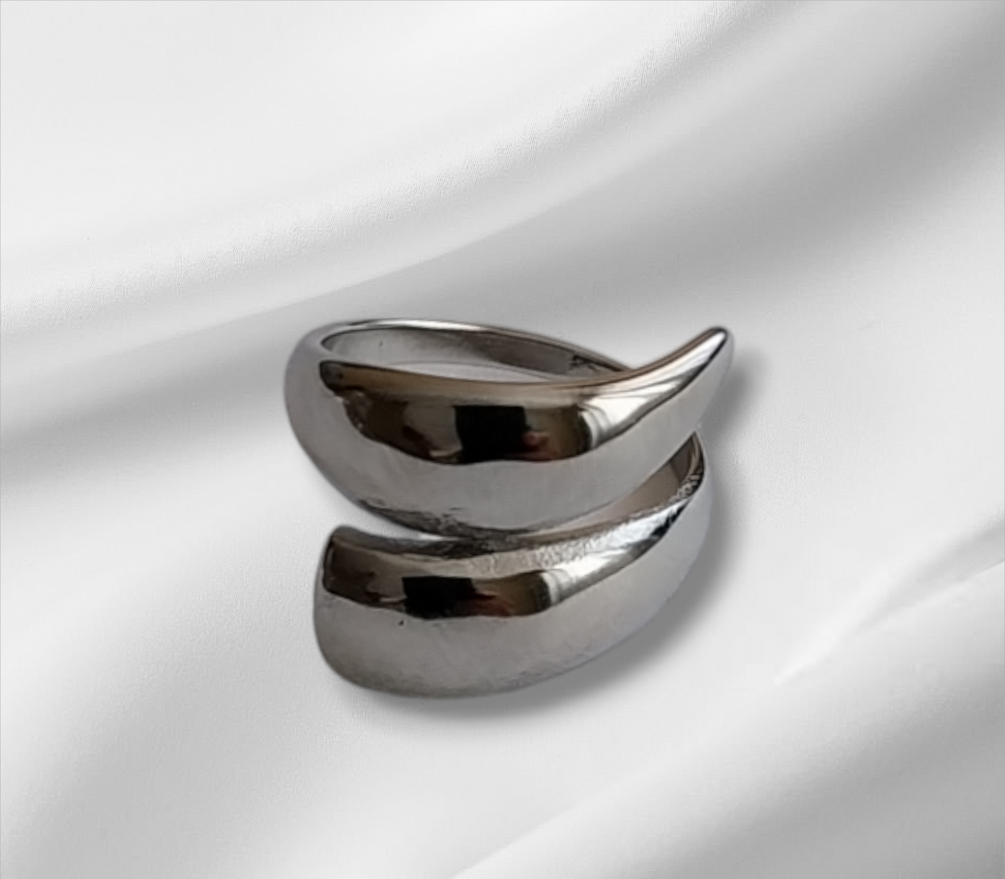 Bague argentée Capucine