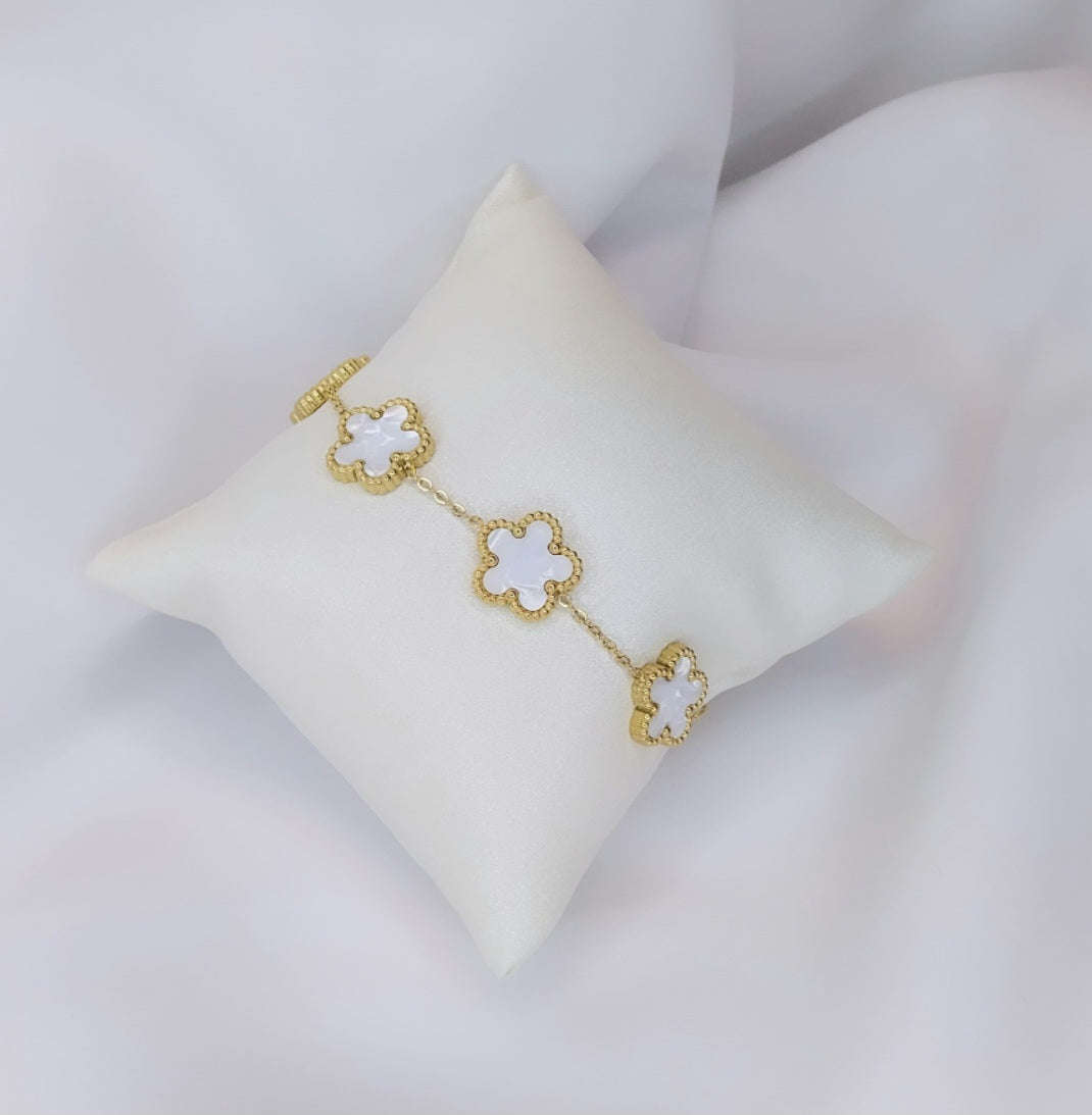 Bracelet doré La belle de nuit