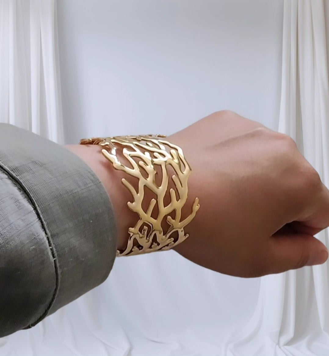 Bracelet doré Parodia