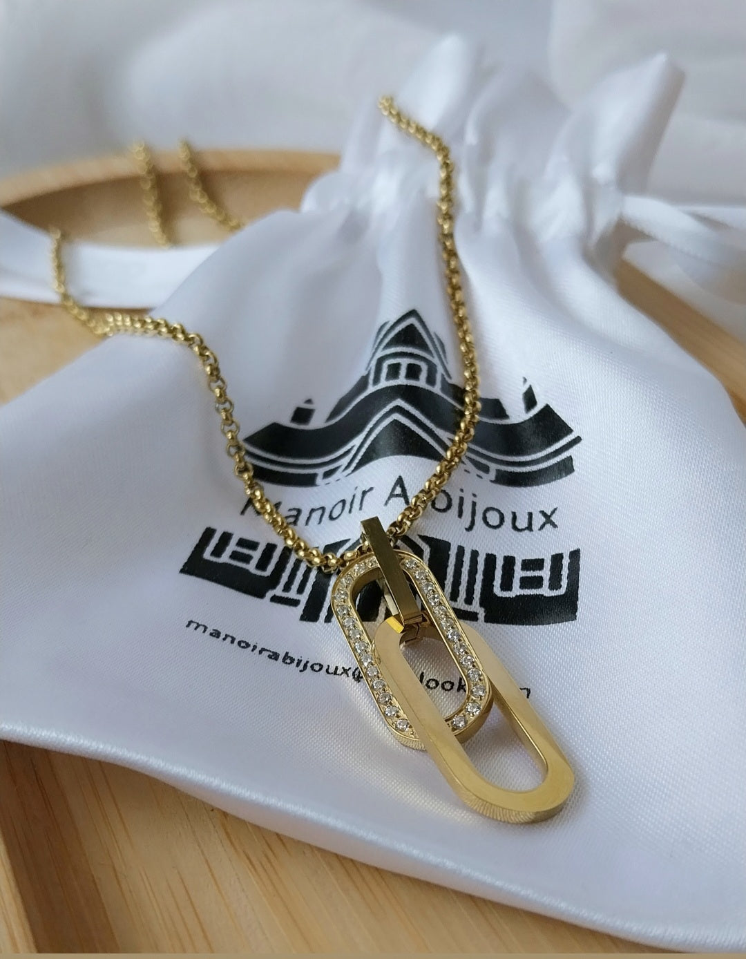 Collier doré Véronique Fleur