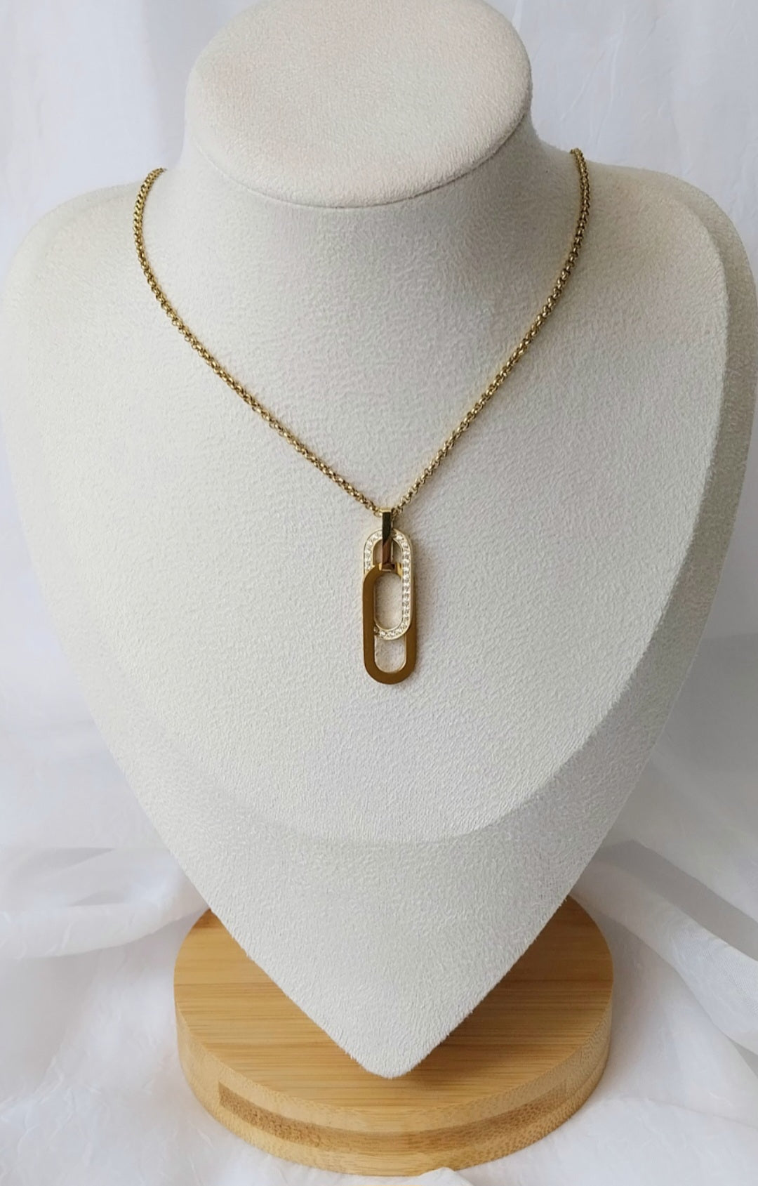 Collier doré Véronique Fleur