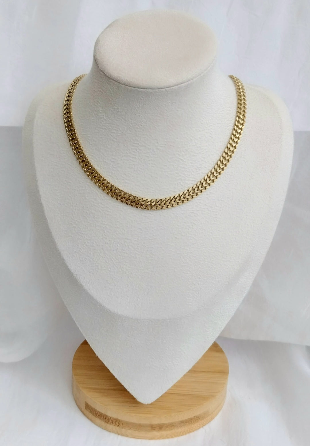Collier doré Acacia