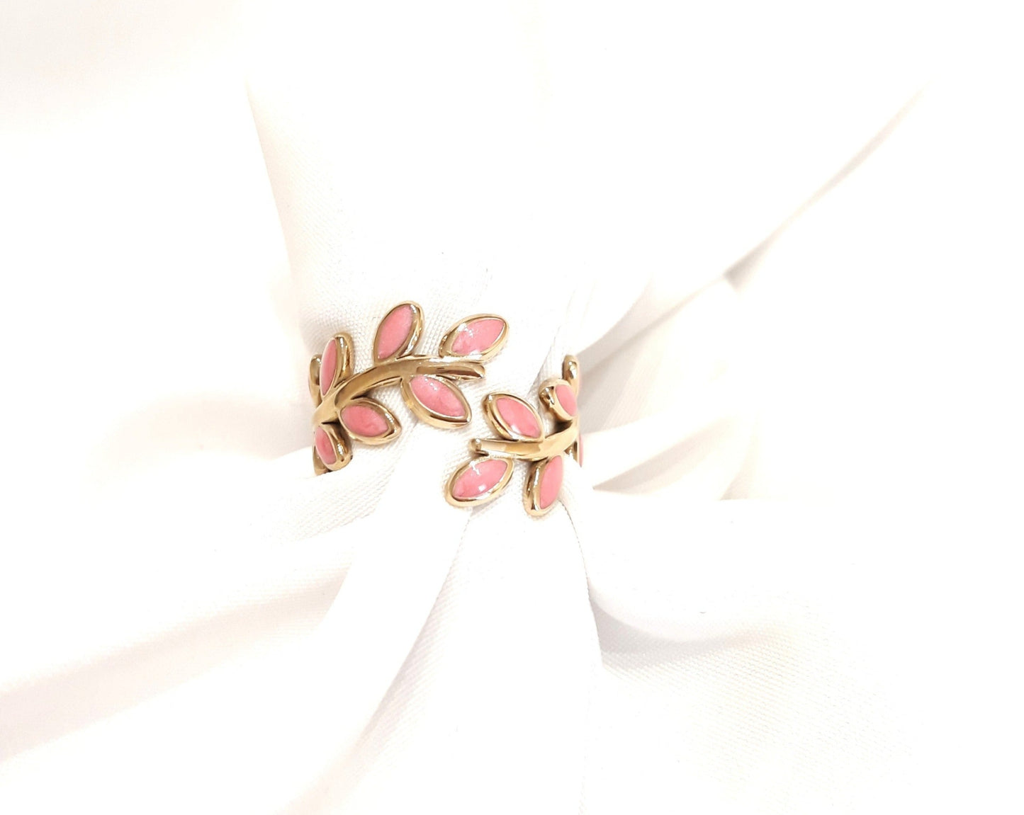 Bague dorée Kalmia