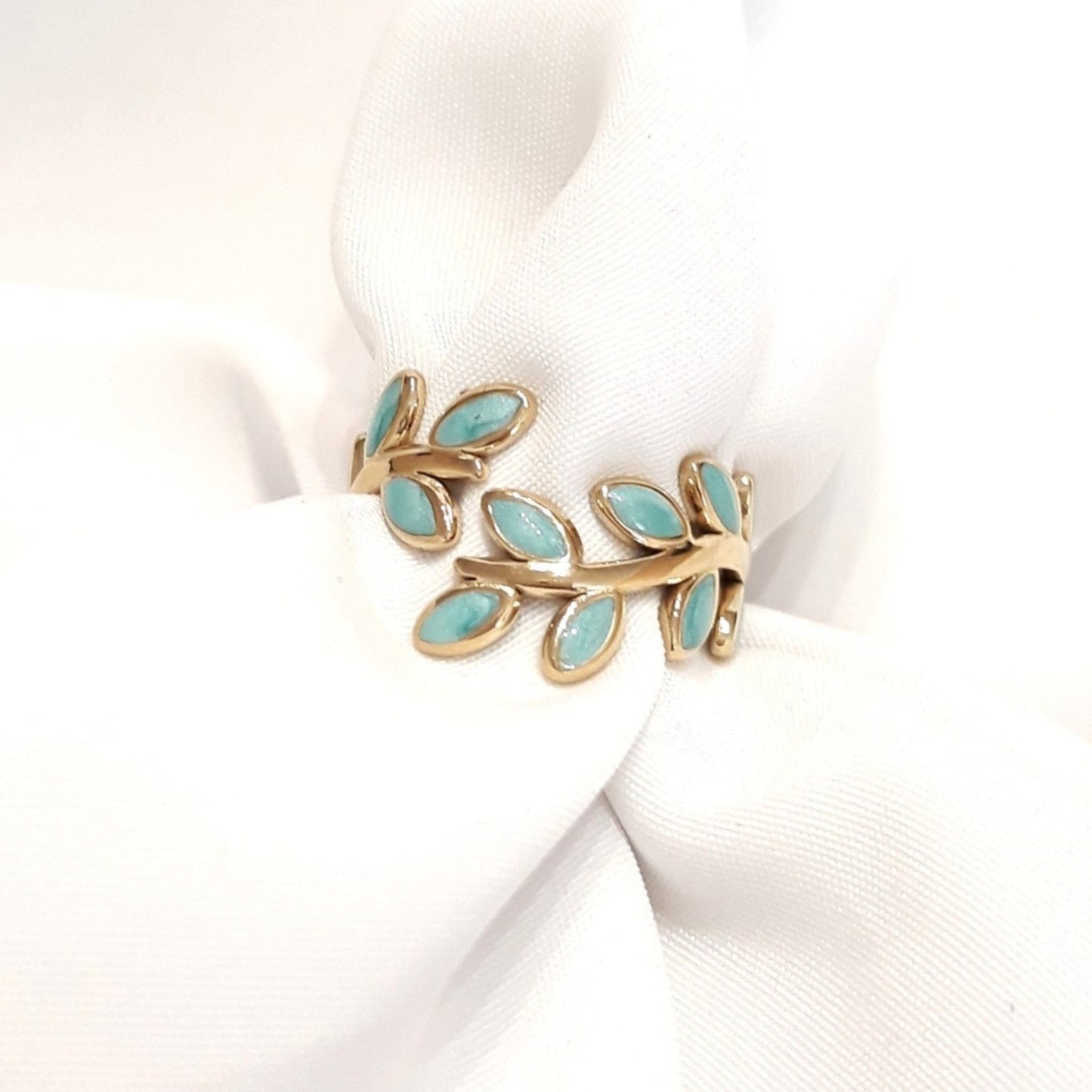 Bague dorée Oléaria