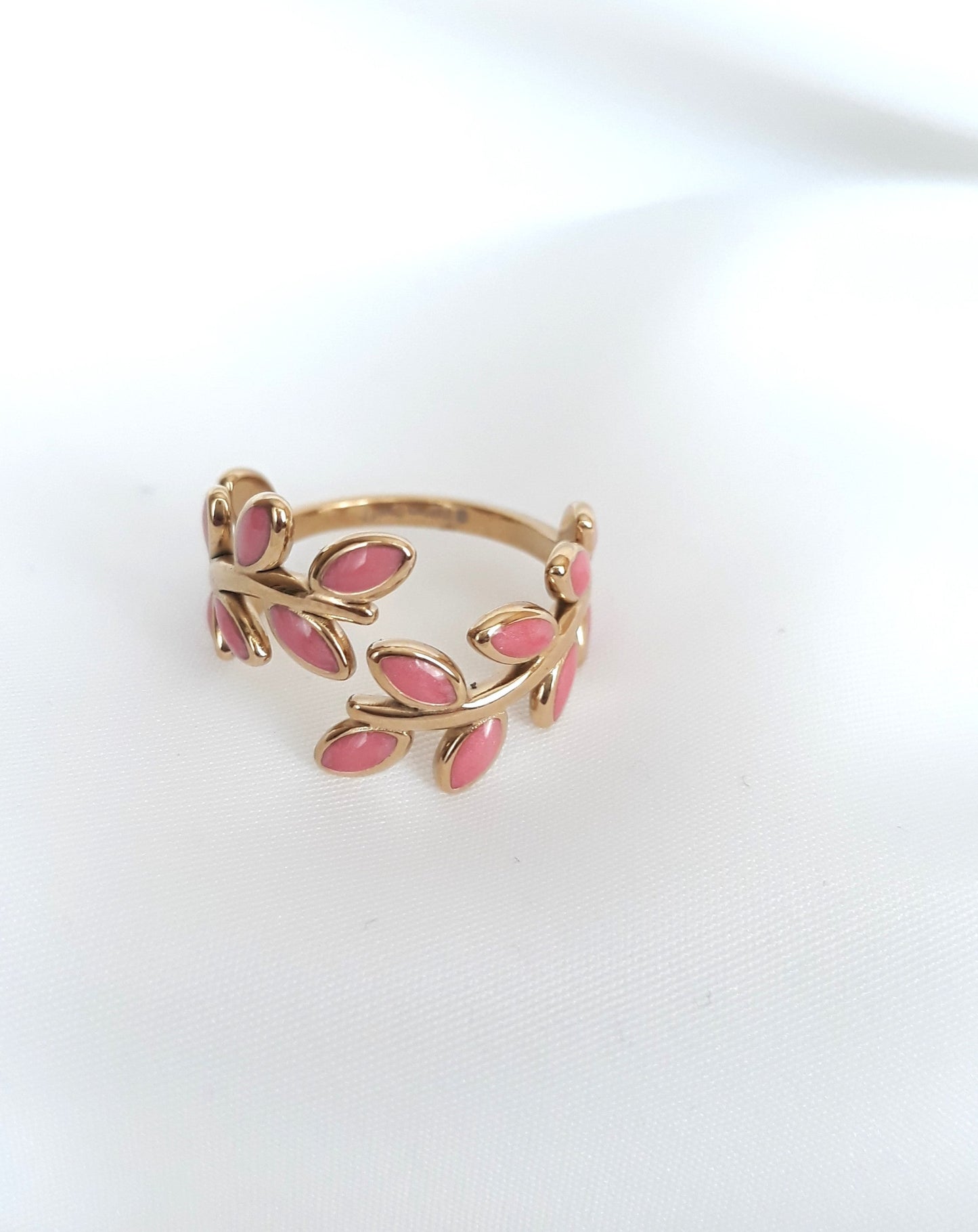Bague dorée Kalmia