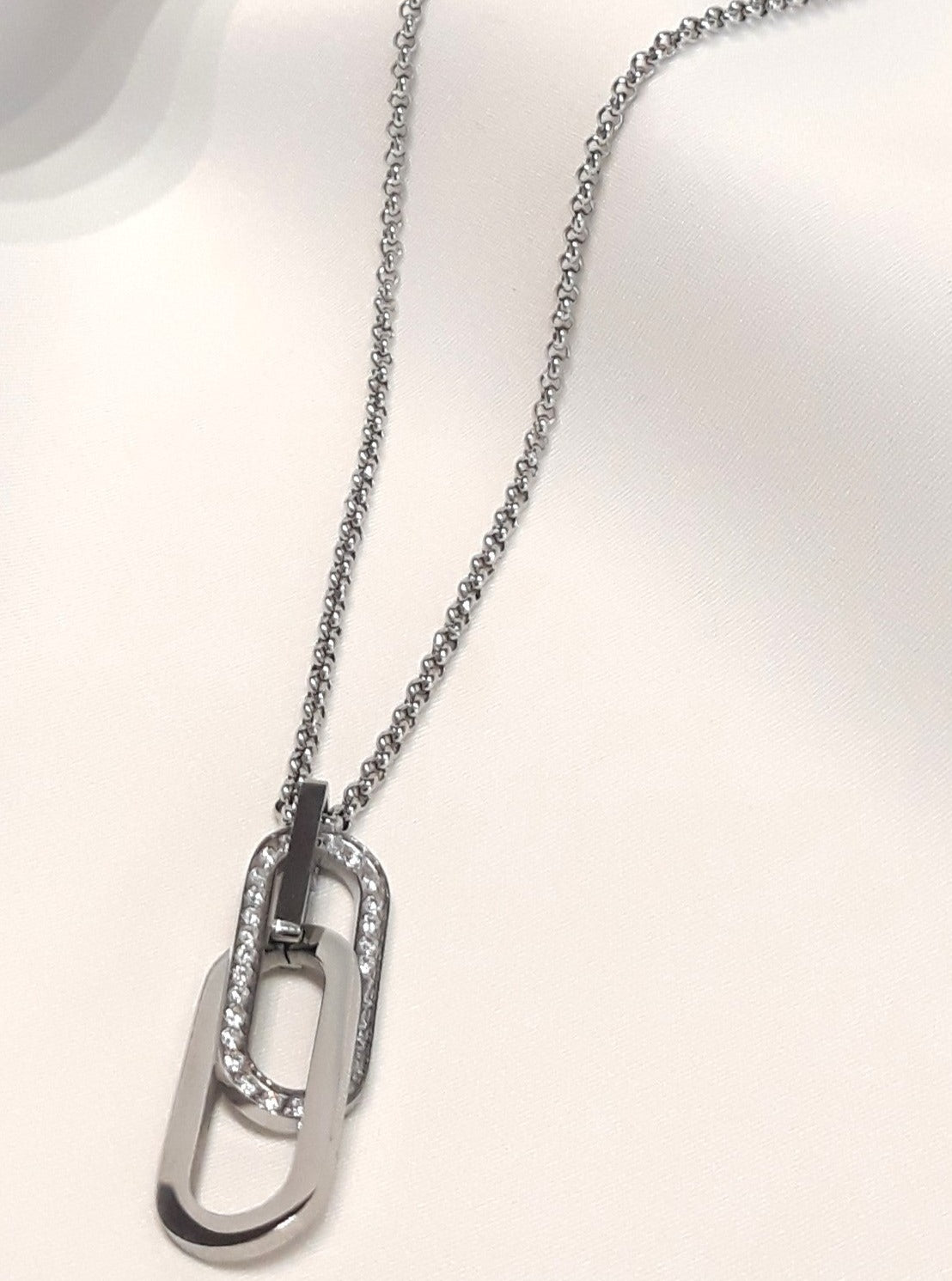 Collier argenté Véronique Fleur