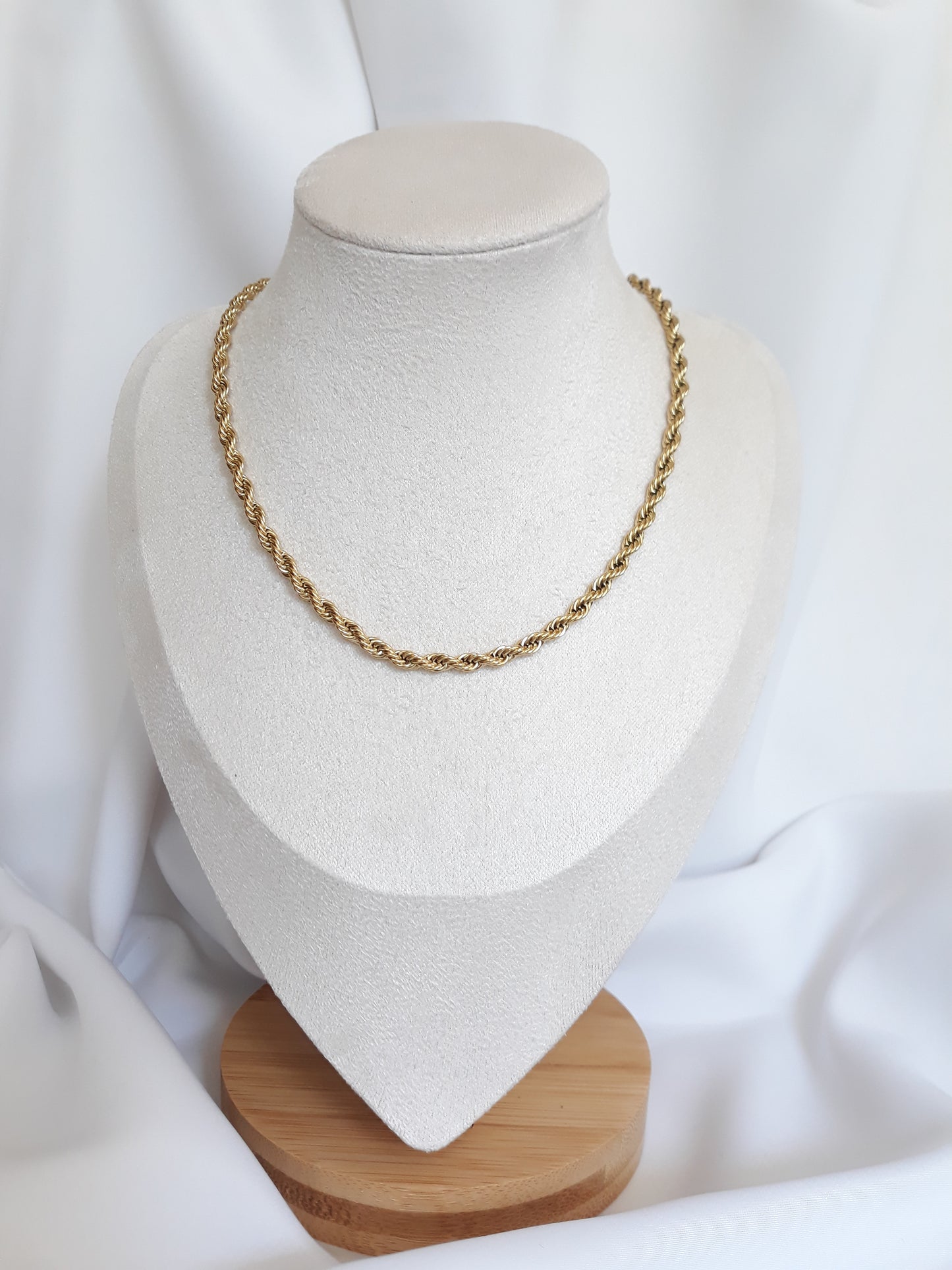Collier argenté Plumbago