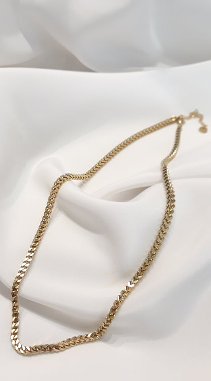 Collier doré Tithonia