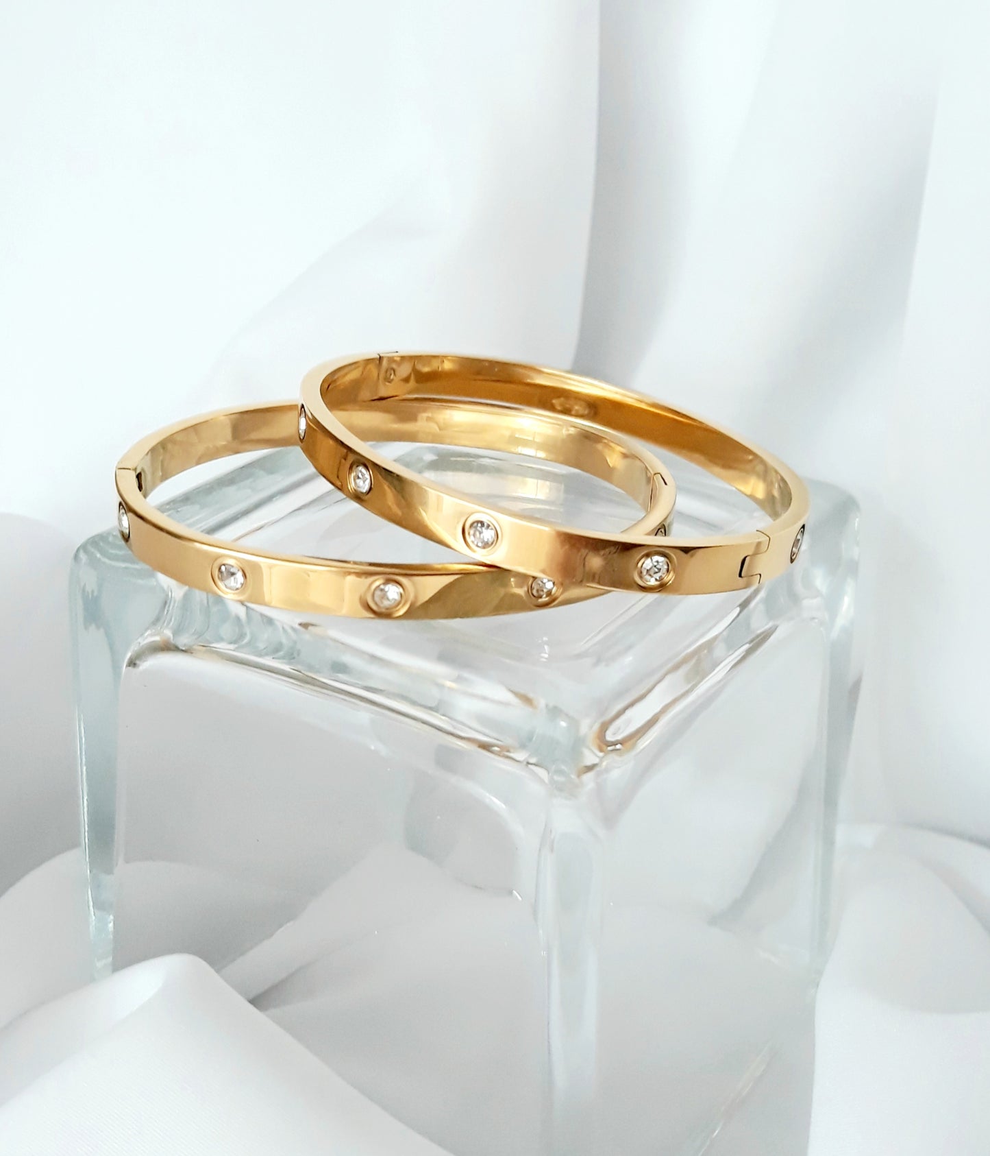 Bracelet doré Lobélia