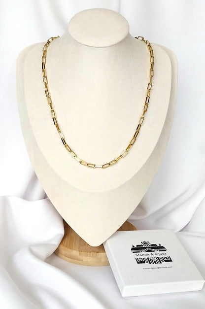 Collier doré Myrte