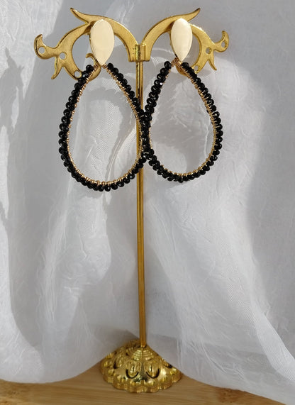Boucles d'oreilles dorées Alto