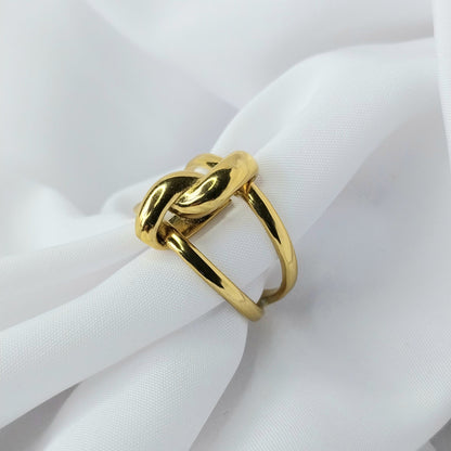 Bague dorée Azalée