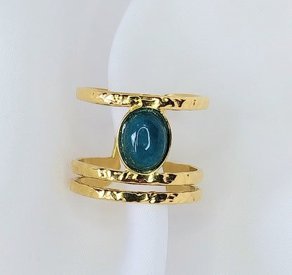 Bague Dorée Myosotis