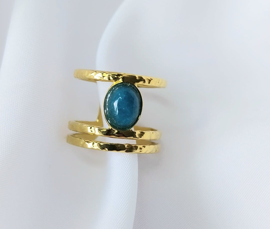Bague Dorée Myosotis