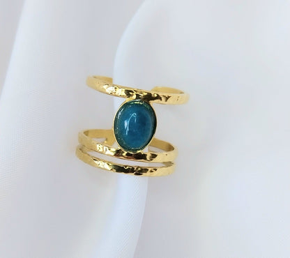 Bague Dorée Myosotis