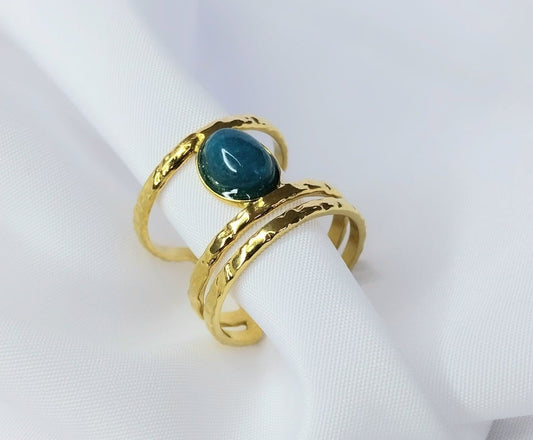 Bague Dorée Myosotis