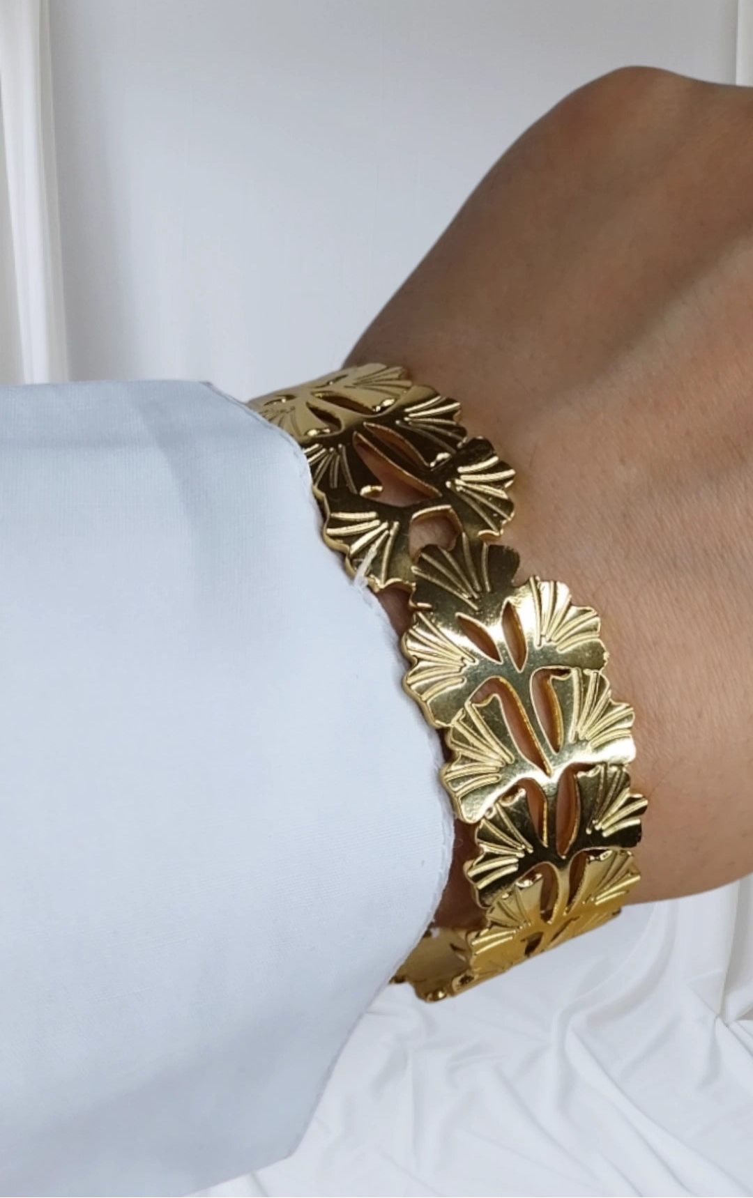 Bracelet doré Valériane