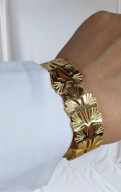 Bracelet doré Valériane
