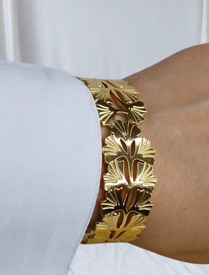 Bracelet doré Valériane