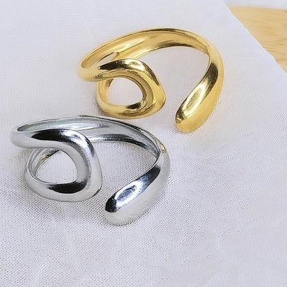 Bague dorée Lamier