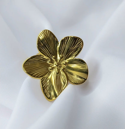 Bague dorée Wedelia