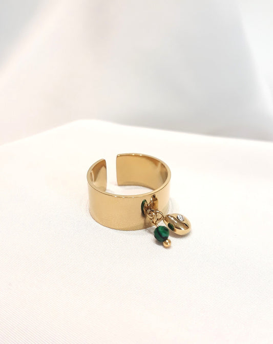 Bague dorée Alysse
