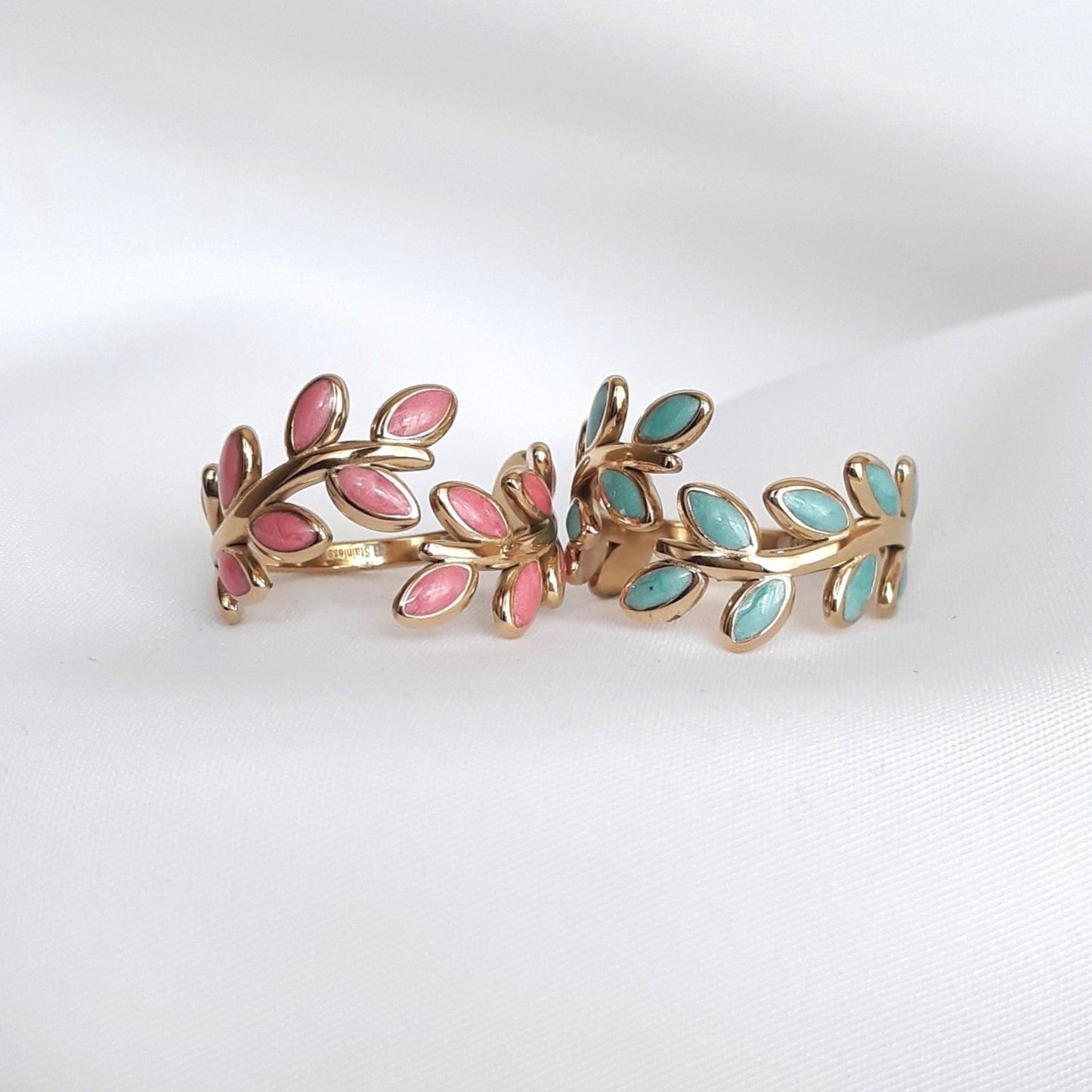 Bague dorée Oléaria